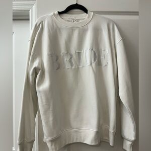 White Bride Sweatshirt